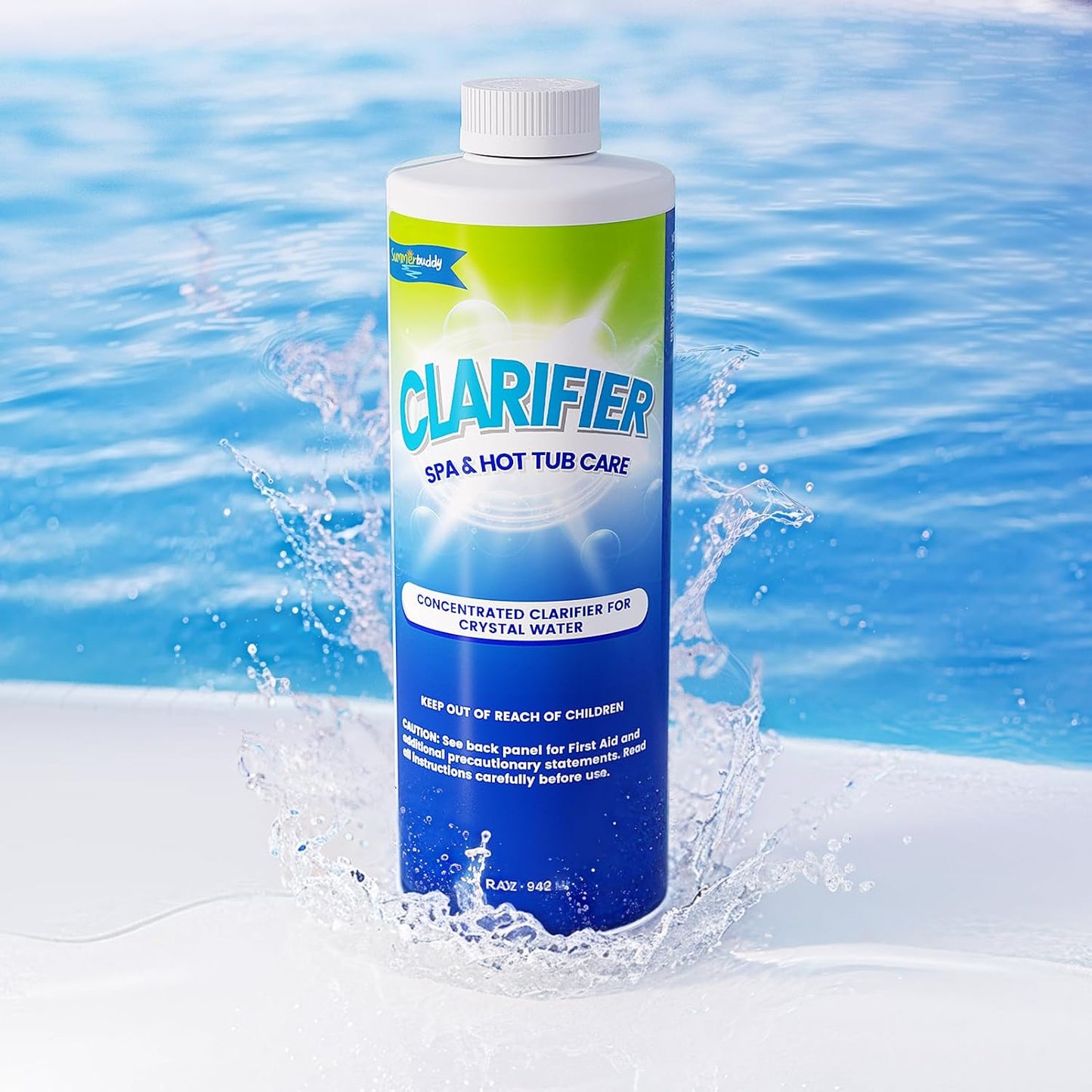 Hot Tub Clarifier-32 Oz, Spa Clarifier, for All Hot Tubs & Spa Types